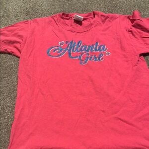 Red 'Atlanta Girl' T-Shirt